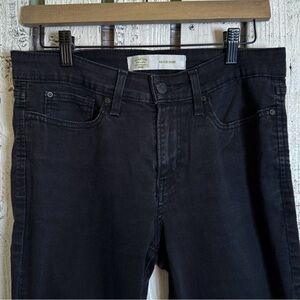 Levi Strauss Signature Gold Mid Rise Skinny Jeans Women Size 30x28 Stretch Black